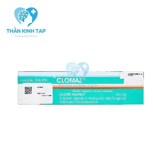 Clomaz 100mg - Thuốc điều trị viêm âm đạo